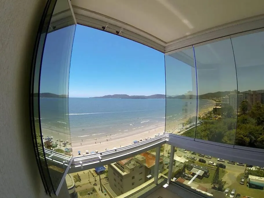Apartament Alto Padrao Vista Panoramica Pe Na Areia! Ca1001 Itapema Brazylia